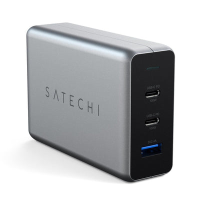 Satechi ST-TC100GM-UK mobile device charger Grey Auto - Techvue