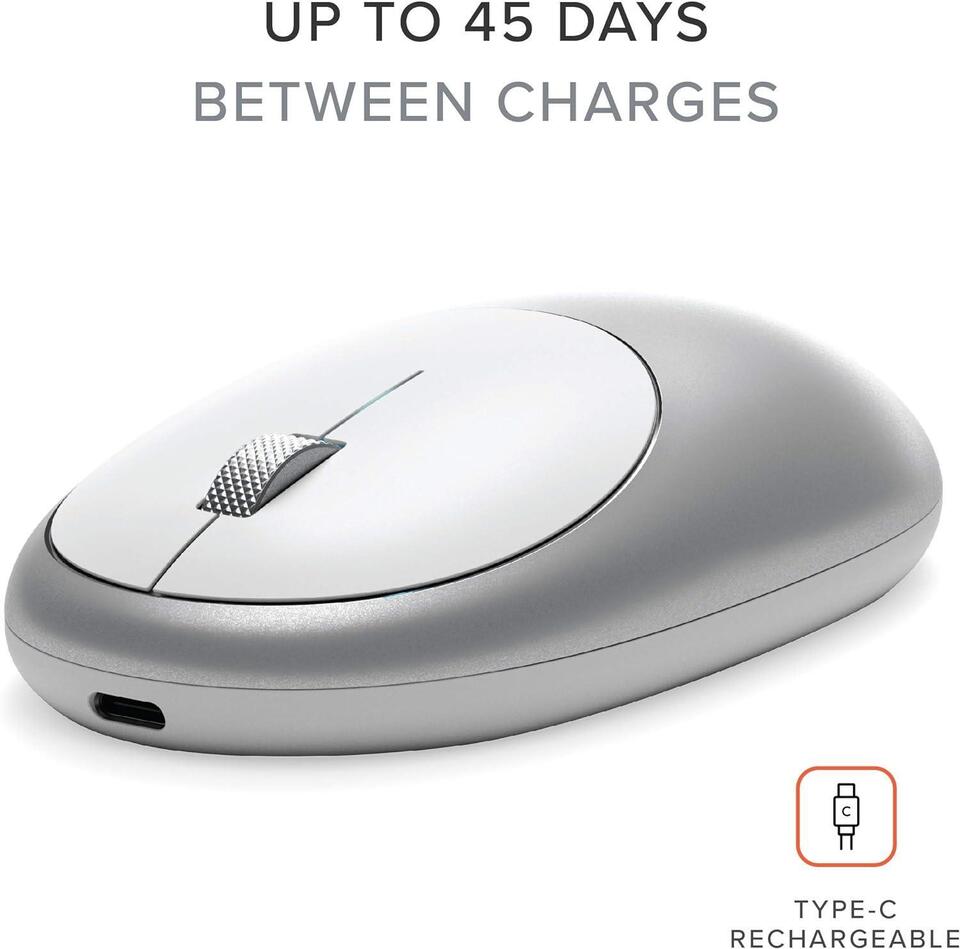 Satechi M1 Mouse Ambidextrous Bluetooth Optical - Techvue