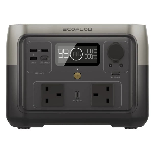 EcoFlow RIVER 2 Max - 512Wh / 500W Portable Power Station - Techvue