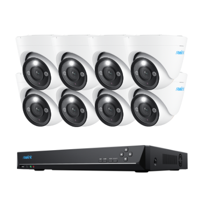 RLK16-1200D8-A 12MP PoE Security System with Colour Night Vision - Techvue