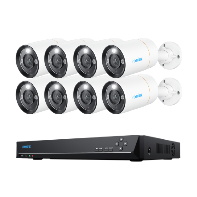 RLK16-1200B8-A Smart 12MP PoE Security System With 24/7 Recording - Techvue