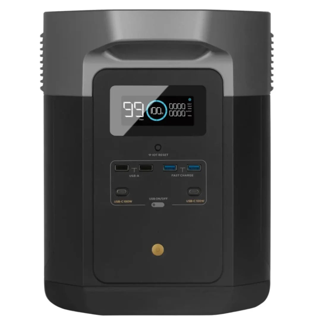 EcoFlow DELTA Max 2000 - 2016Wh / 2400W Portable Power Station - Techvue