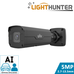 BLACK LIGHTHUNTER BULLET CAMERA (5MP, AUTO-FOCUS, AI)