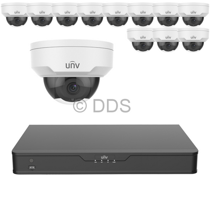 4MP MINI DOME CAMERA KIT (VANDAL RESISTANT)