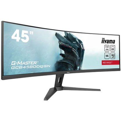 iiyama G-MASTER RED EAGLE CURVED computer monitor 114.3 cm (45") 5120 x 1440 pixels Dual QHD LED Black