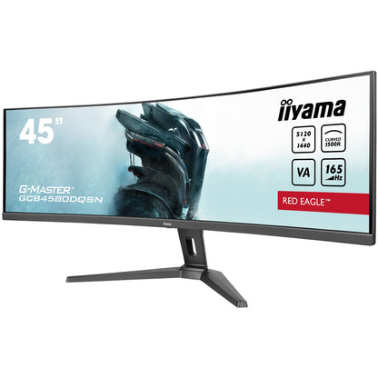 iiyama G-MASTER RED EAGLE CURVED computer monitor 114.3 cm (45") 5120 x 1440 pixels Dual QHD LED Black