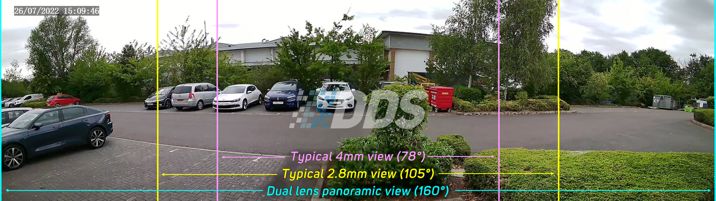 DUAL LENS COLOURHUNTER+ CAMERA (4MP, TWO-WAY AUDIO, IK10)