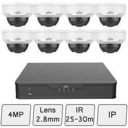 4MP MINI DOME CAMERA KIT | Techvue