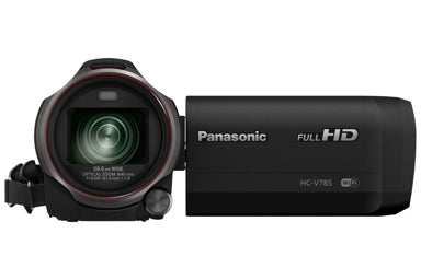 Panasonic HC-V785 Full HD Camcorder with 20x Optical Zoom, 3" LCD, WiFi & SD/SDHC/SDXC Compatibility - Black