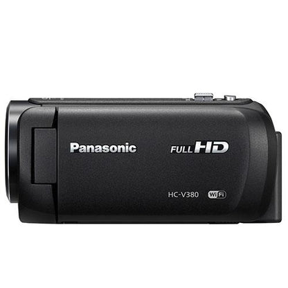 Panasonic HC-V380 Full HD Video Camcorder with 50x Optical Zoom, 3" LCD, WiFi & SD/SDHC/SDXC Compatibility - Black