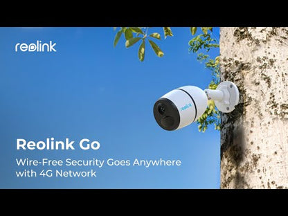 Reolink Go Ultra 4K 8MP Smart 4G LTE Battery-Powered Solar Camera