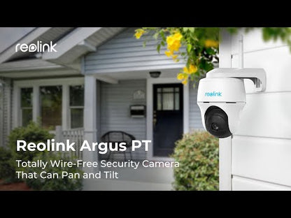 Argus PT Smart 2K 4MP Pan & Tilt Wire-Free Camera