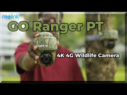 Reolink Go Ranger PT First 4K 4G LTE Wildlife Camera with 360° All-Around View