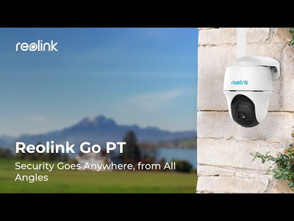 Reolink Go PT Plus 2K 4MP Wireless 4G PT Camera, with Smart Detection