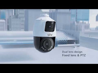 Dual-Lens PTZ Camera (4x Optical, LightHunter, Smart)