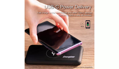 Energizer 10,000mAh Wireless Power Bank - Techvue