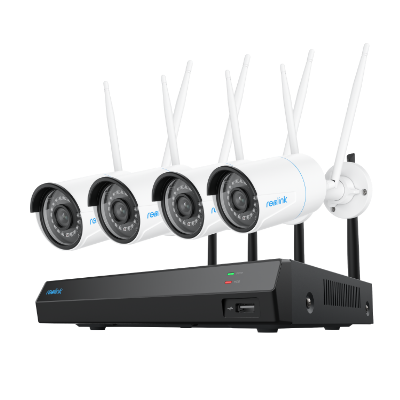 RLK12-500WB4 Smart 2K+ 5MP Wi-Fi Surveillance System with 24/7 Recording