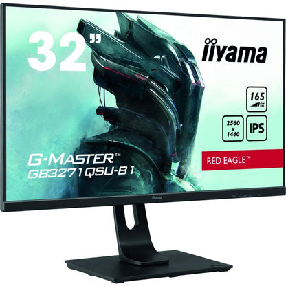 iiyama G-MASTER GB3271QSU-B1 computer monitor 80 cm (31.5") 2560 x 1440 pixels Wide Quad HD LED Black