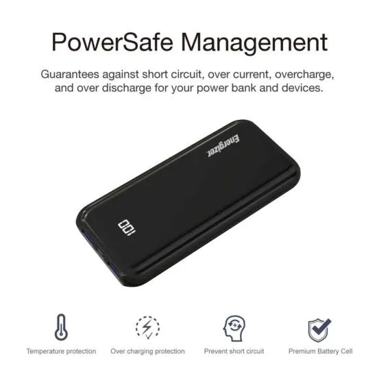 Energizer Ultimate 10,000mAh Power Bank - Techvue