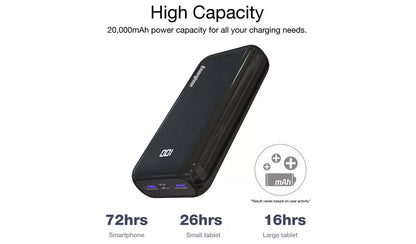 Energizer Ultimate 20,000mAh Power Bank - Techvue