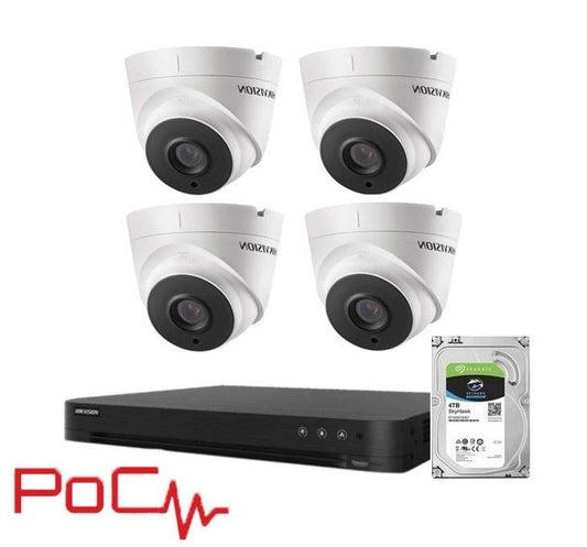 2MP Analogue 4 Channel Hikvision 